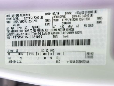 Used 2018 Ford F250 Platinum w/ Platinum Ultimate Package image 50