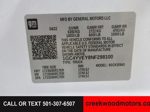 Used 2022 Chevrolet Silverado 3500 High Country w/ LPO, Hitch Package AWD/4WD image 64