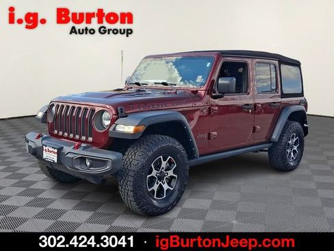 Used 2021 Jeep Wrangler Unlimited Rubicon AWD/4WD image 3