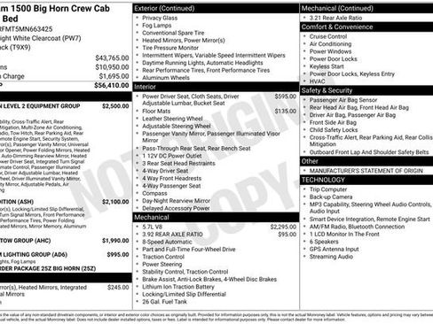 Used 2021 RAM 1500 Big Horn AWD/4WD image 20