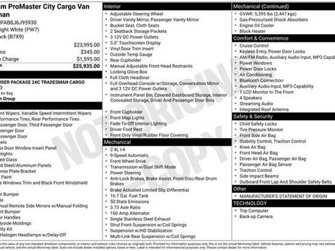 Used 2018 RAM ProMaster City Tradesman image 6