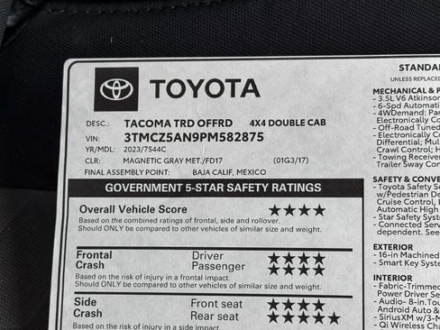 Used 2023 Toyota Tacoma TRD Off-Road image 38