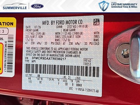 New 2026 Ford Bronco Sport Badlands w/ Badlands Tech Package AWD/4WD image 35