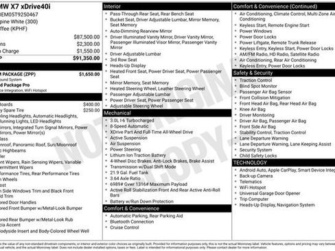 New 2026 BMW X7 xDrive40i w/ Premium Package image 11