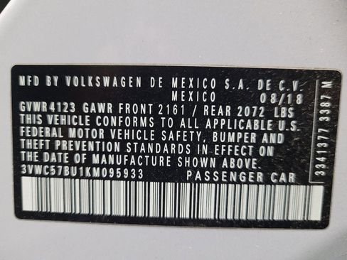 Used 2019 Volkswagen Jetta R-Line FWD image 33