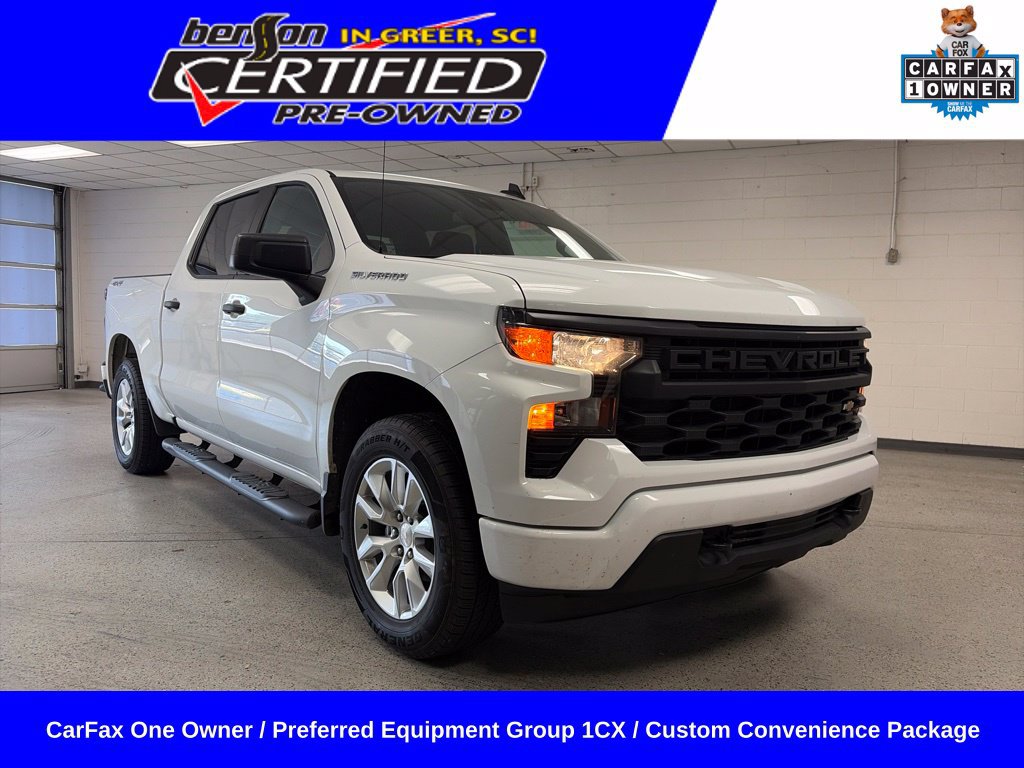 Used 2023 Chevrolet Silverado 1500 Custom AWD/4WD image 1