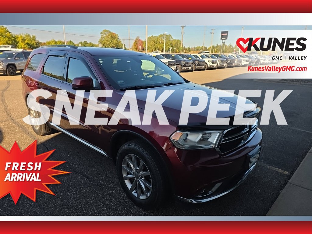 Used 2018 Dodge Durango SXT w/ Quick Order Package 2BB AWD/4WD image 1