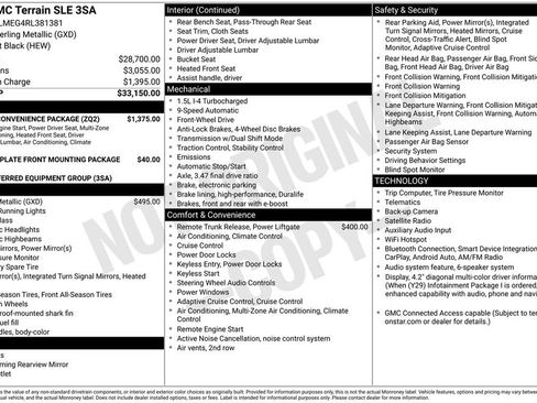 Used 2024 GMC Terrain SLE w/ Driver Convenience Package FWD image 18