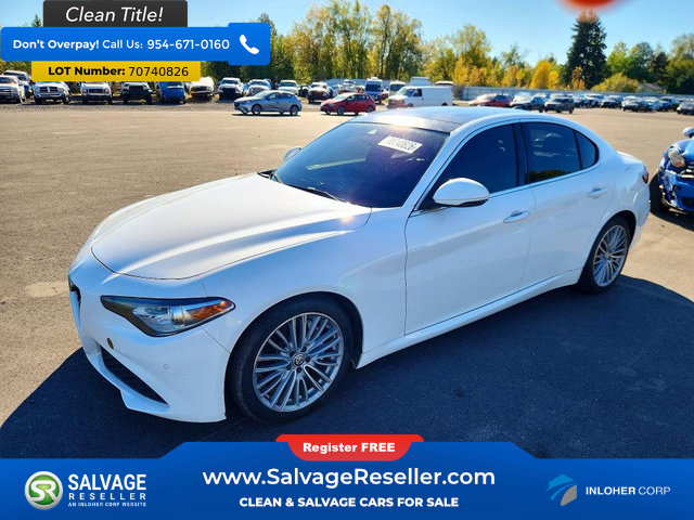 Used 2017 Alfa Romeo Giulia Ti w/ TI Lusso Package RWD image 1
