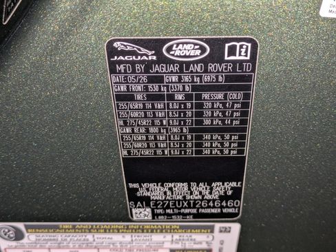 New 2026 Land Rover Defender 110 X-Dynamic SE AWD/4WD image 31