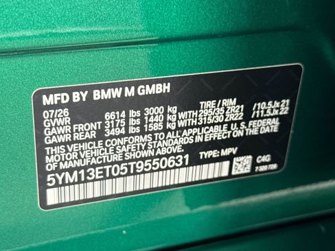 New 2026 BMW X5 M Competition w/ Executive Package AWD/4WD image 25