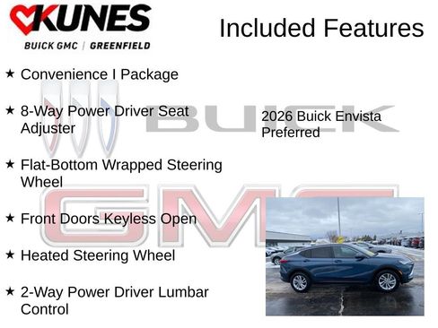 New 2026 Buick Envista Preferred w/ Convenience I Package image 3