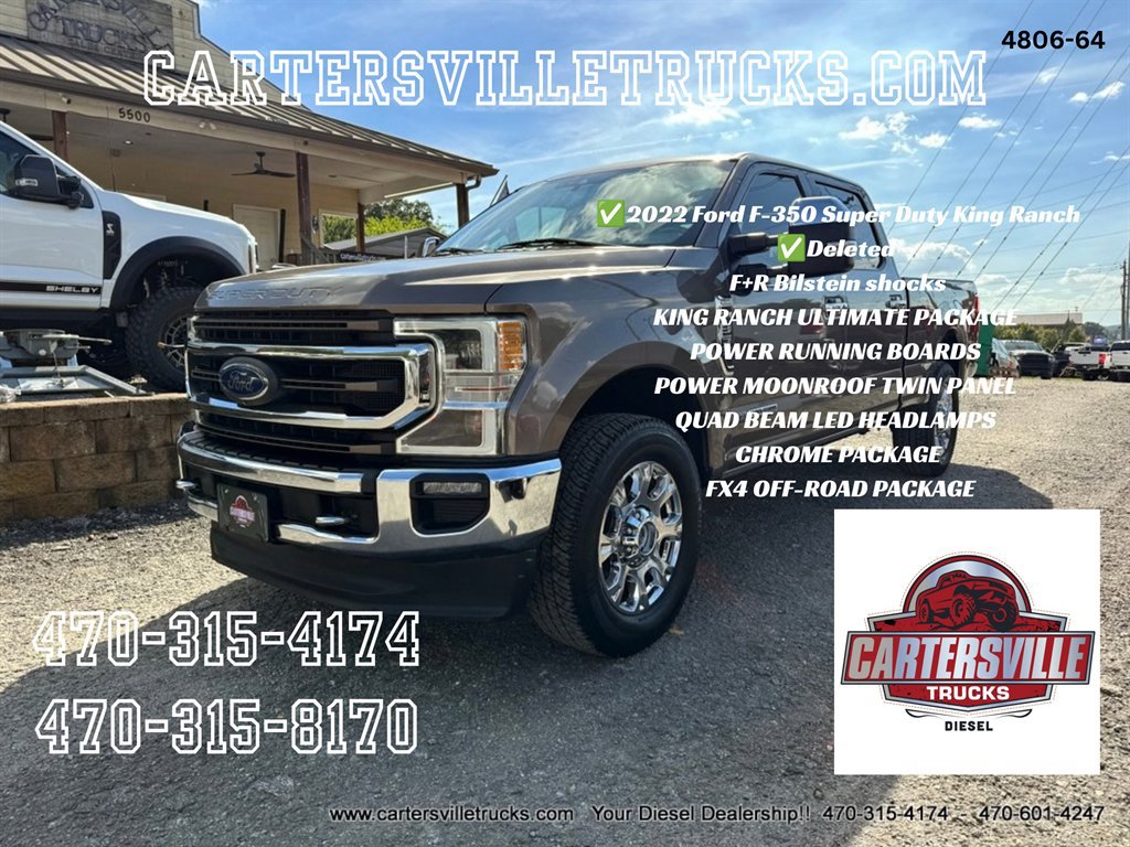 Used 2022 Ford F350 King Ranch w/ King Ranch Ultimate Package AWD/4WD image 1