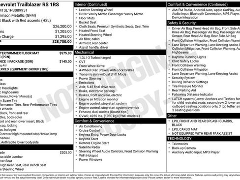 Used 2023 Chevrolet TrailBlazer RS image 10