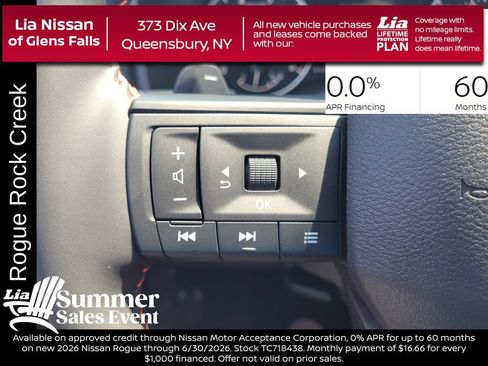 New 2026 Nissan Rogue SV w/ Rock Creek Premium Package AWD/4WD image 18