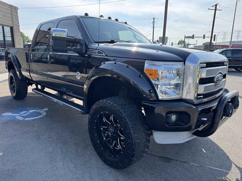 Used 2015 Ford F350 Platinum w/ FX4 Off-Road Package AWD/4WD image 3