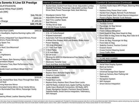 New 2026 Kia Sorento SX Prestige AWD/4WD image 4