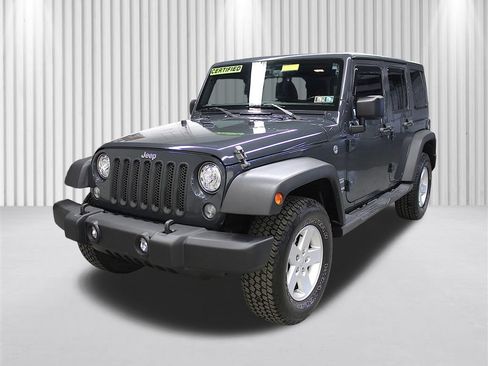 Certified 2017 Jeep Wrangler Unlimited Sport w/ Quick Order Package 24S AWD/4WD image 8