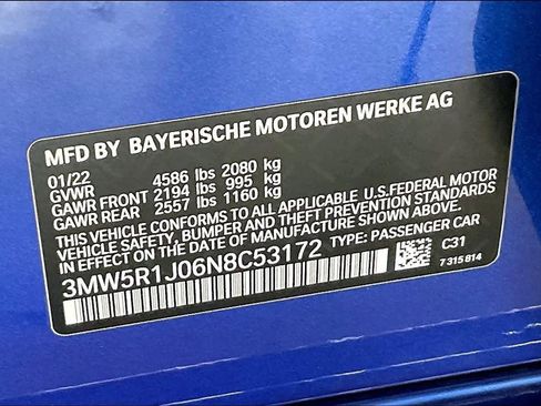 Certified 2022 BMW 330i Sedan w/ M Sport Package image 32