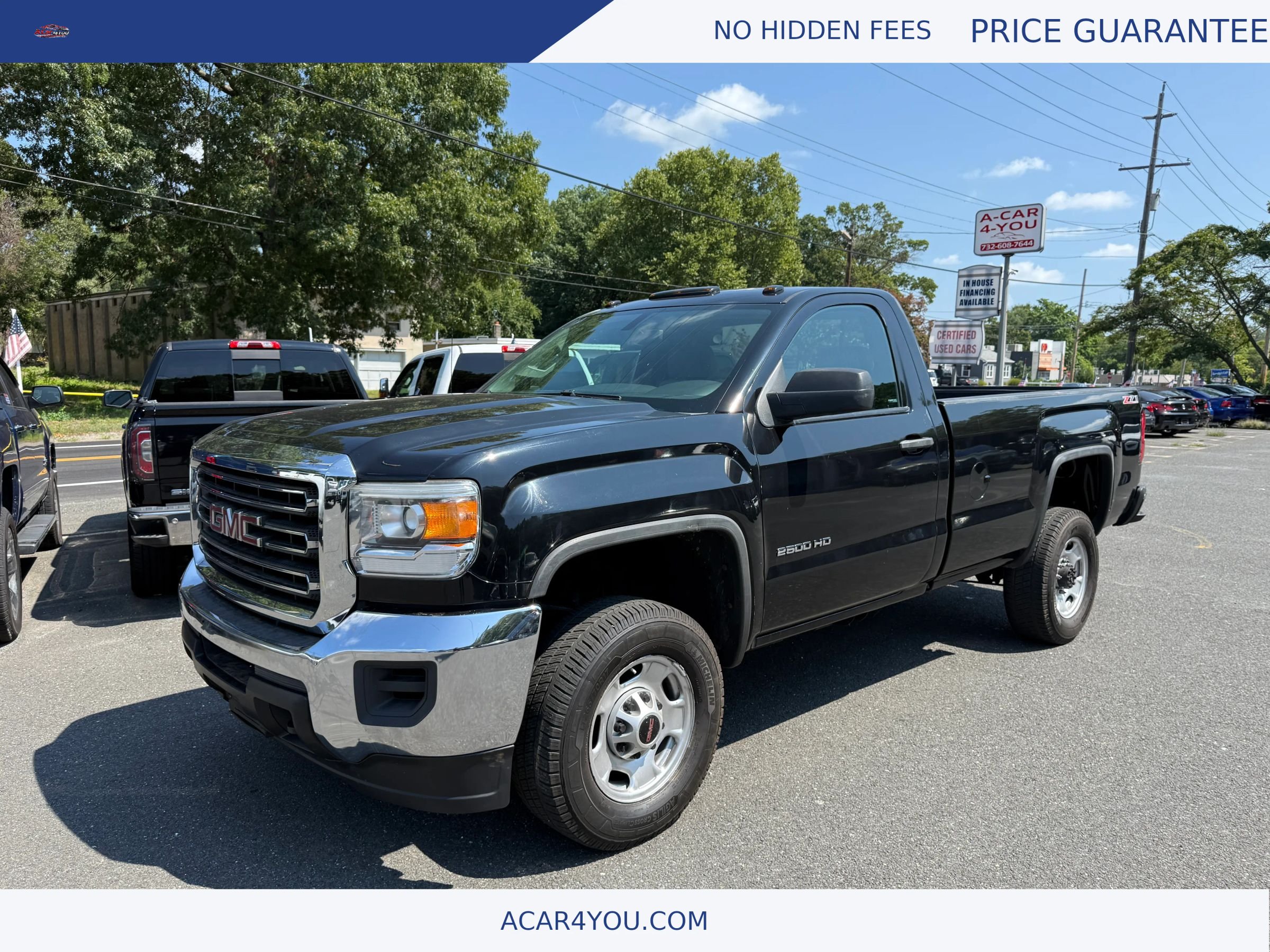 Used 2015 GMC Sierra 2500 4x4 Regular Cab w/ Snow Plow Prep Package image 2