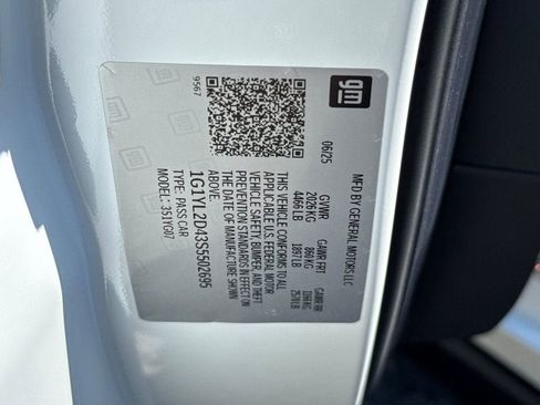 New 2025 Chevrolet Corvette E-Ray w/ ZER Performance Package image 26