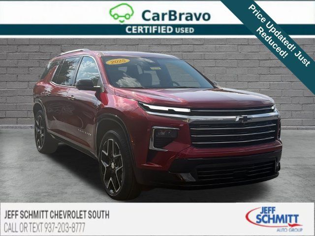 Certified 2025 Chevrolet Traverse High Country w/ LPO, Floor Liner Package FWD image 1