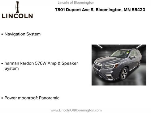 Used 2021 Subaru Forester Touring image 9