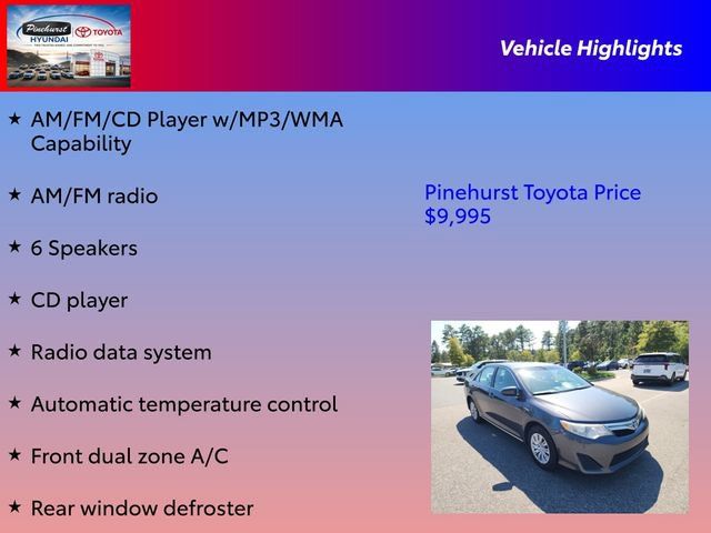 Used 2012 Toyota Camry LE FWD image 30