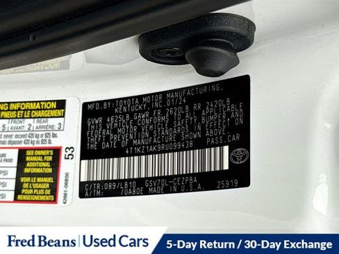 Used 2024 Toyota Camry XSE image 34