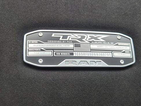 Used 2022 RAM 1500 TRX w/ TRX Level 2 Equipment Group AWD/4WD image 36