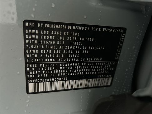 New 2026 Volkswagen Taos SE image 43