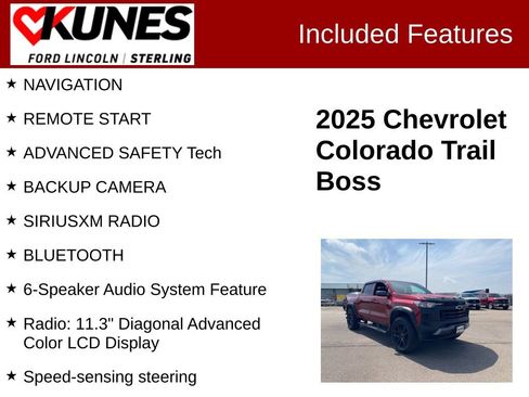 Used 2025 Chevrolet Colorado Trail Boss image 2