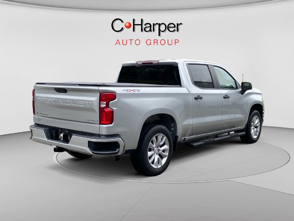 Certified 2021 Chevrolet Silverado 1500 Custom AWD/4WD image 3