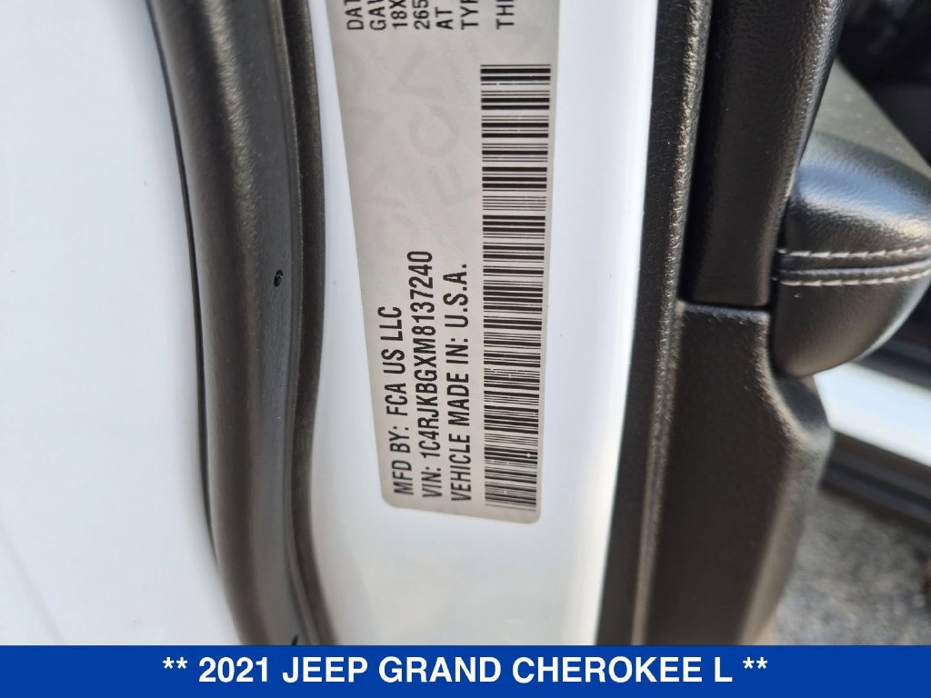 Used 2021 Jeep Grand Cherokee L Limited AWD/4WD image 37