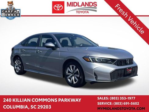 Used 2025 Honda Civic LX image 1