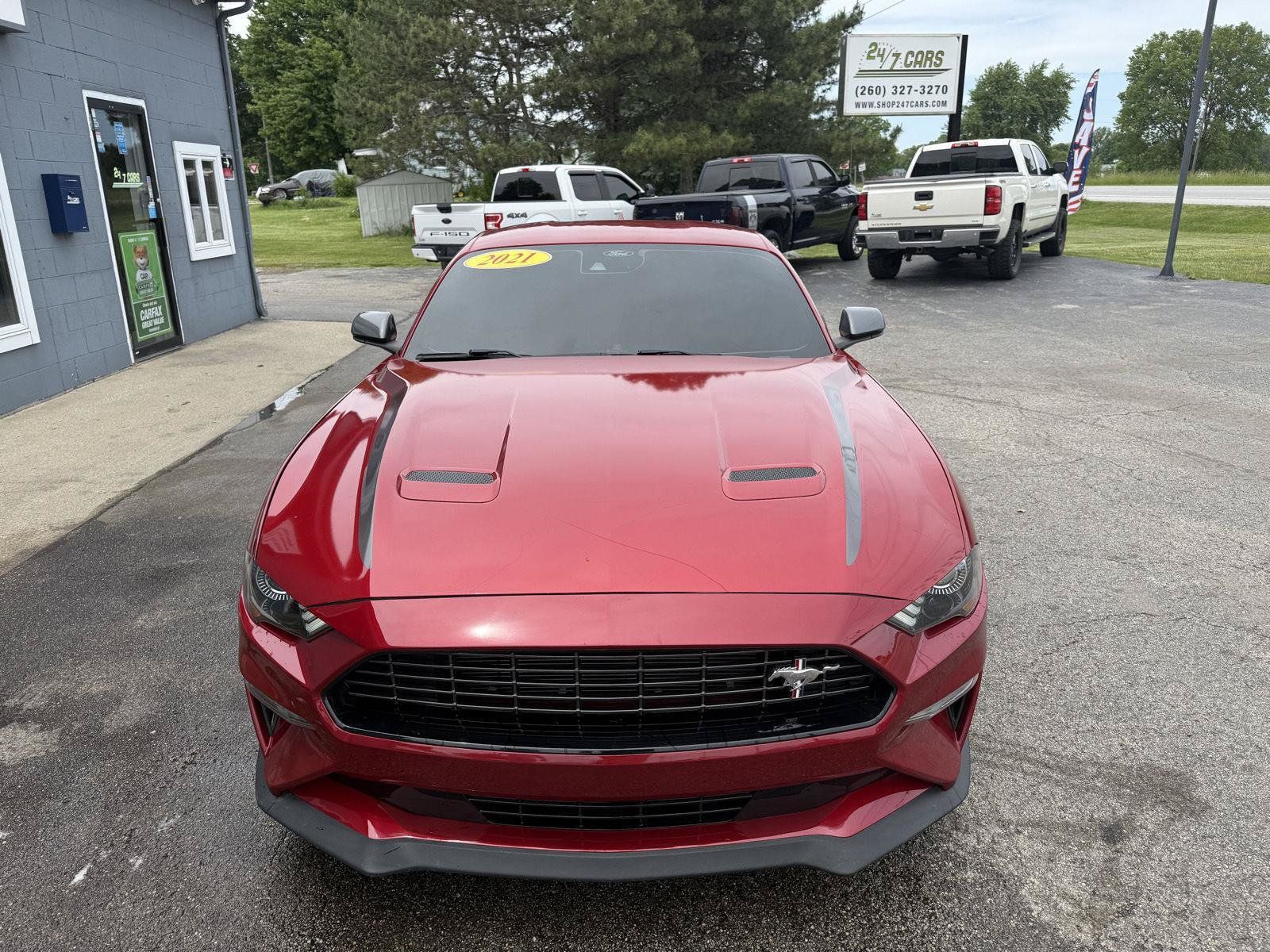 Used 2021 Ford Mustang Coupe w/ 2.3L High Performance Package RWD image 2