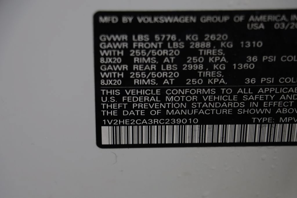 Certified 2024 Volkswagen Atlas Cross Sport SE AWD/4WD image 22