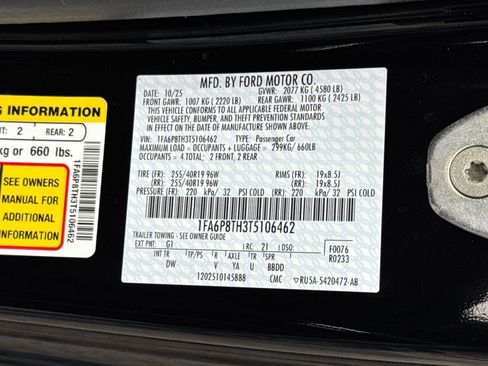 New 2026 Ford Mustang Coupe image 30