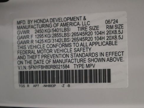 Used 2024 Honda Passport Black Edition image 36