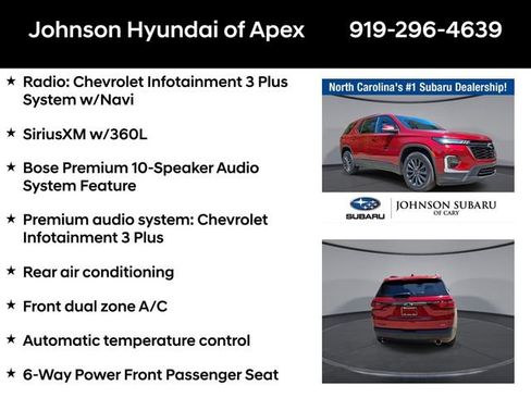 Used 2023 Chevrolet Traverse RS FWD image 12