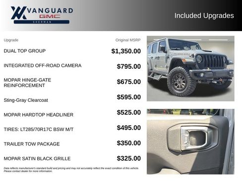 Used 2023 Jeep Wrangler Unlimited Rubicon 392 w/ Dual Top Group AWD/4WD image 9