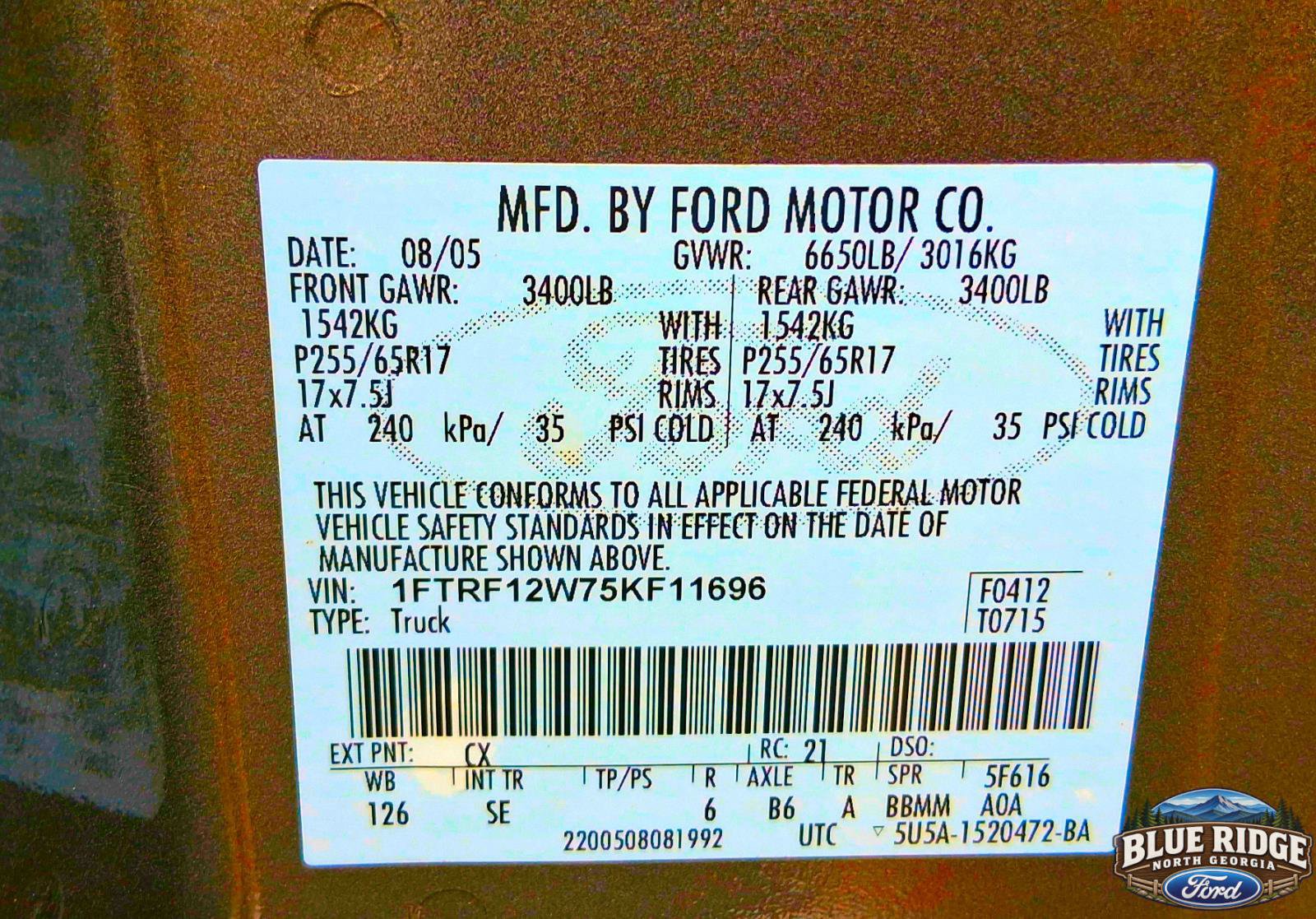 Used 2005 Ford F150 XL RWD image 16