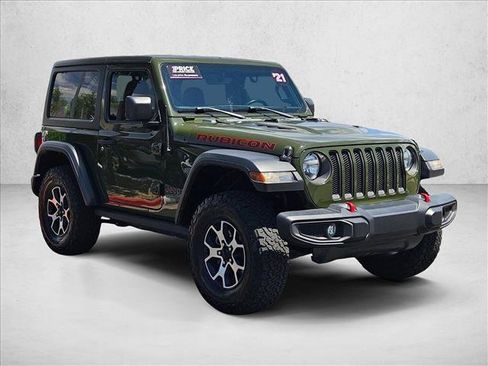 Used 2021 Jeep Wrangler Rubicon AWD/4WD image 3
