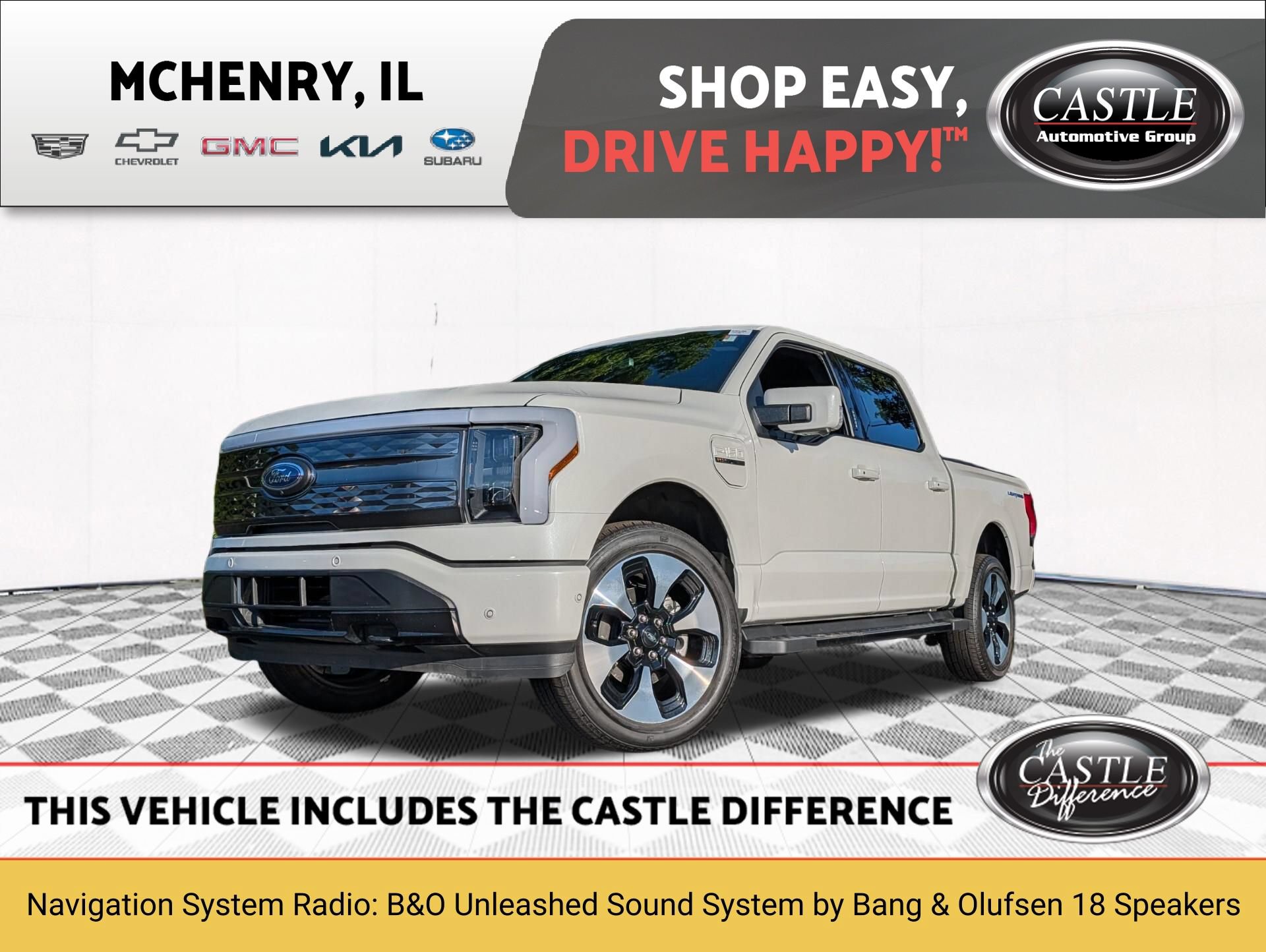 Used 2023 Ford F150 Lightning Platinum AWD/4WD image 1