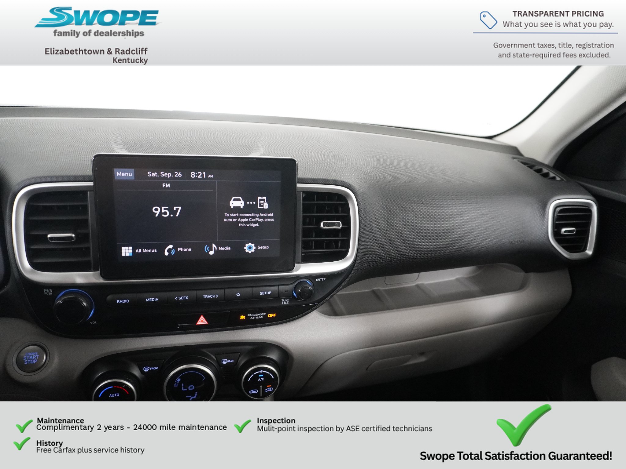 Used 2024 Hyundai Venue SEL FWD image 24