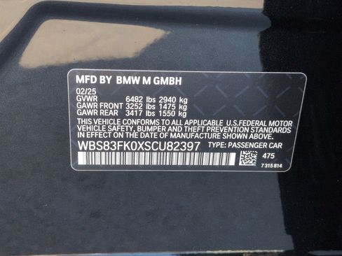 Used 2025 BMW M5 w/ M Driver's Package image 35