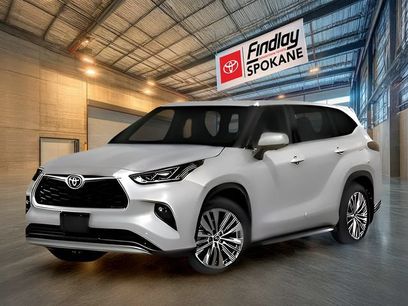 New 2026 Toyota Highlander Platinum