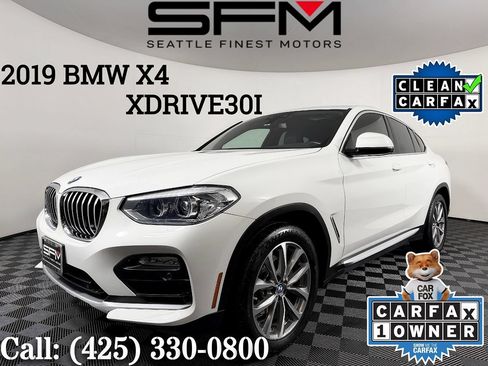Used 2019 BMW X4 xDrive30i AWD/4WD image 1