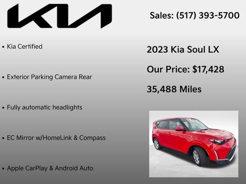 Used 2023 Kia Soul LX FWD image 7
