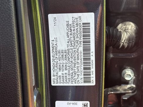 Certified 2025 Honda Accord LX image 22